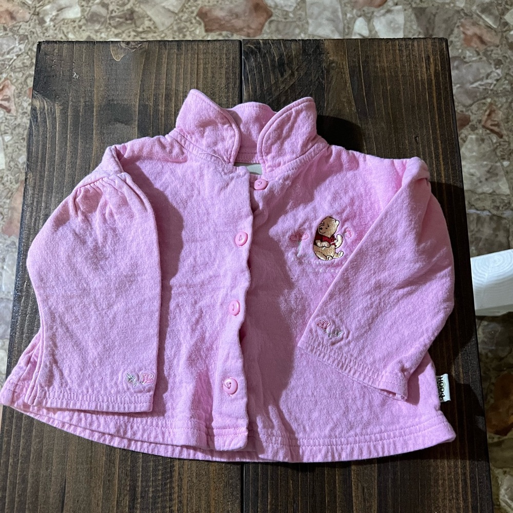 BABY GIRL LONG SLEEVE DISNEY SHIRT SIZE 6-9 MONTHS